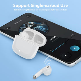 ASKUBSKU semi-in-ear design offers comfortable all-day wear.