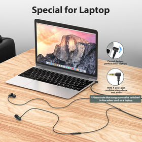 ASKUBSKU headphones with in-line control and mic for easy calls