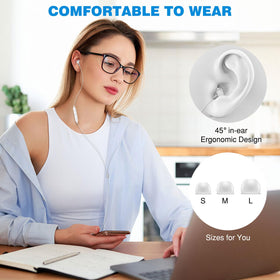 ASKUBSKU inline control and built-in mic for easy calls and playback