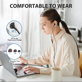 ASKUBSKU inline mic and controls for hands-free calls and playback.