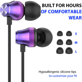 ASKUBSKU inline mic and controls for easy calls and media control