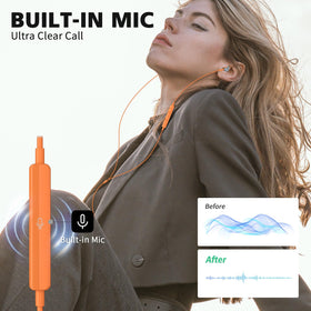 ASKUBSKU inline mic and remote controls for hands-free calling and volume