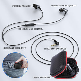 Soft silicone tips in multiple sizes for personalized fit