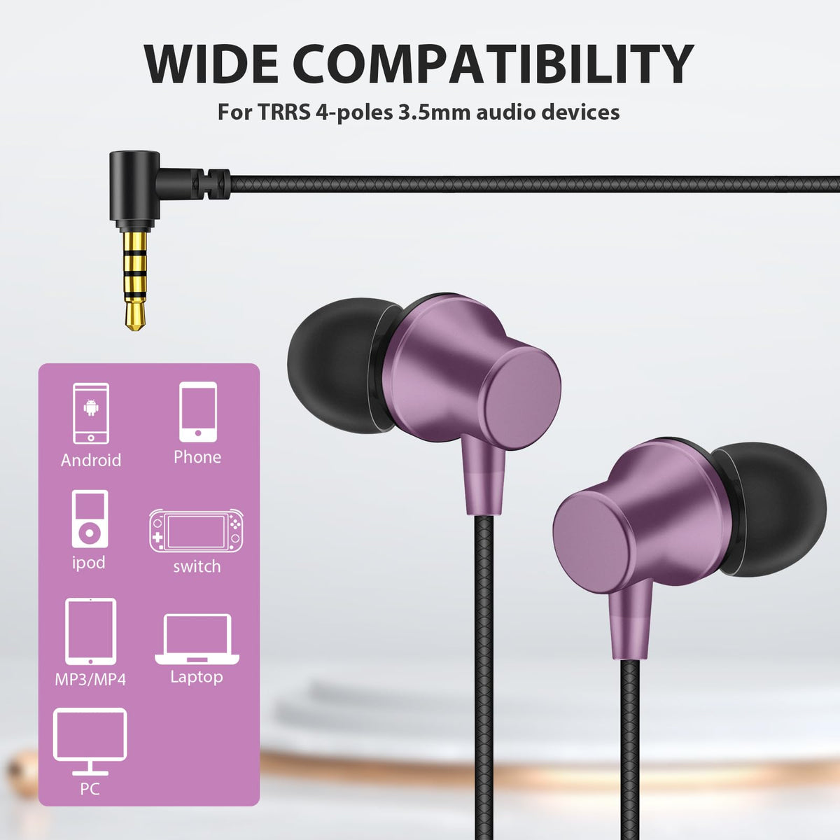 ASKUBSKU stereo sound with DAC for rich bass and clear mids.