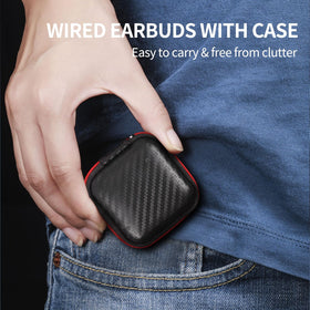ASKUBSKU storage box with coiled cable for tidy transport and storage
