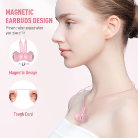 ASKUBSKU USB-C headphones built-in mic supports hands-free calls