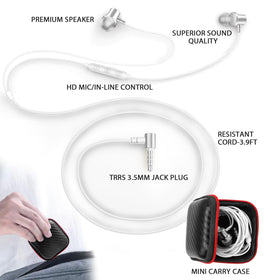 ASKUBSKU magnetic earbuds snap together to reduce clutter when not in use