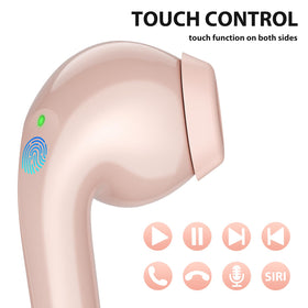 ASKUBSKU wireless earbuds stereo sound focus, rich balanced audio for movies and music.