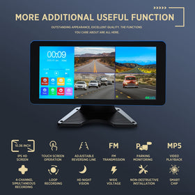 ASLONG DVR interface enables quick playback and looping recordings.