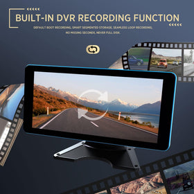 ASLONG side cameras provide wide-angle coverage to reduce blind spots