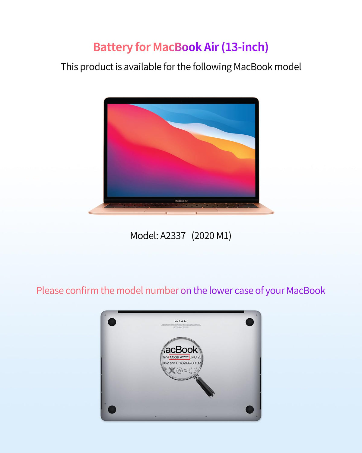 ASMARK installation tools kit enables a smooth battery replacement.