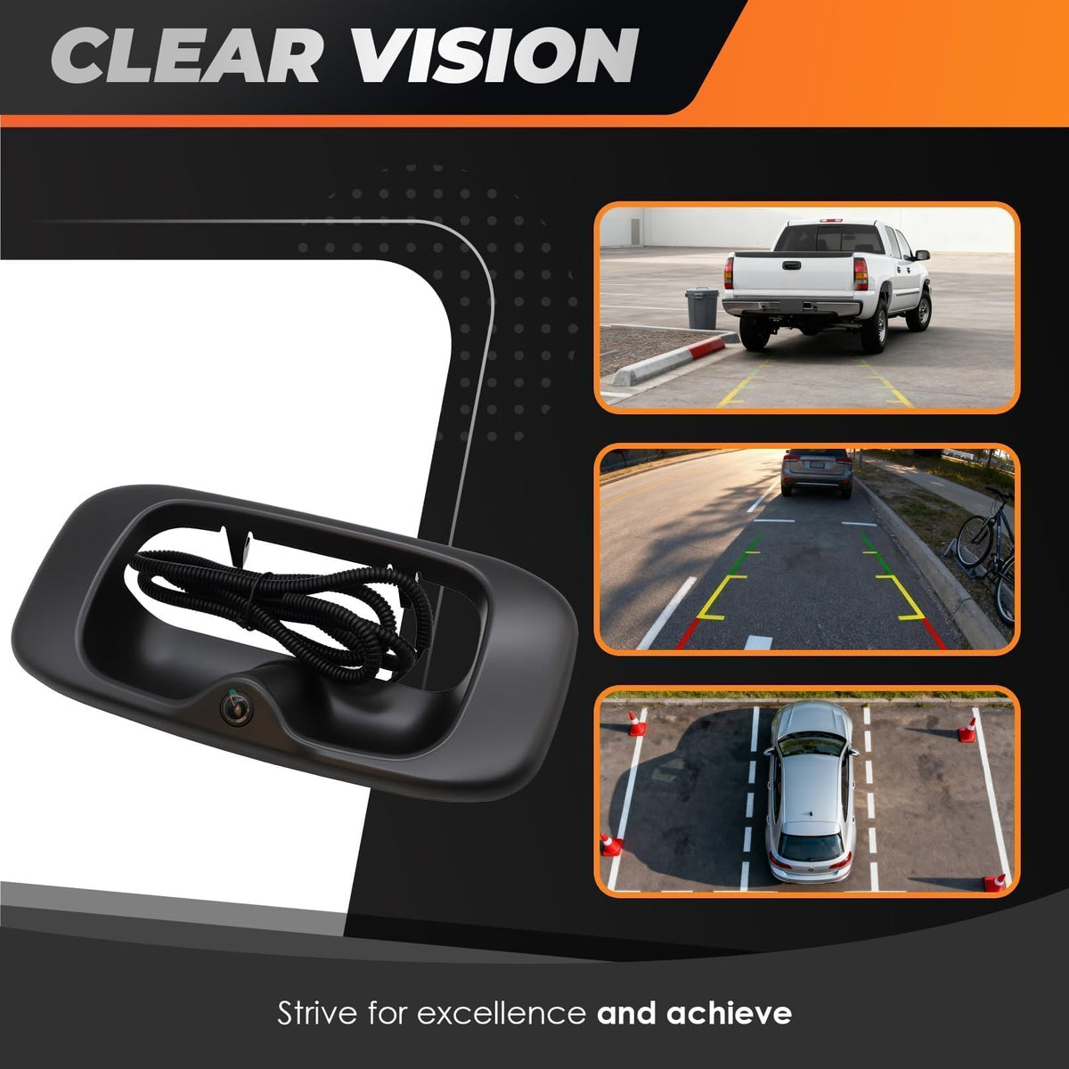 Aspaton 28 ft cable enables flexible routing to the dash display