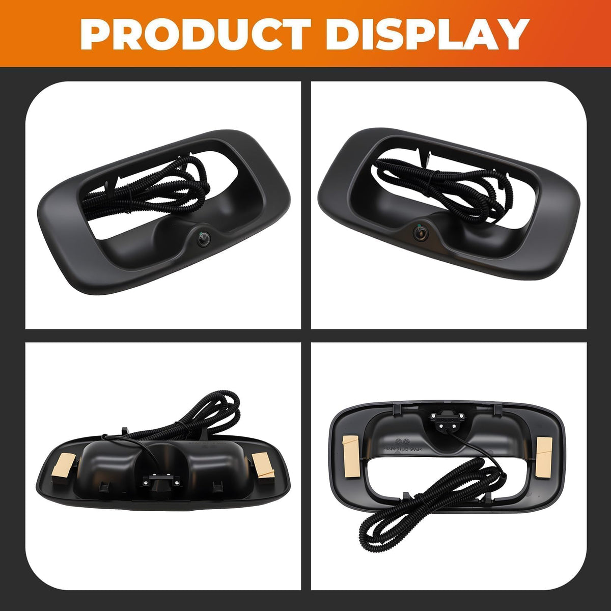Aspaton tailgate camera compatible with Silverado and Sierra models