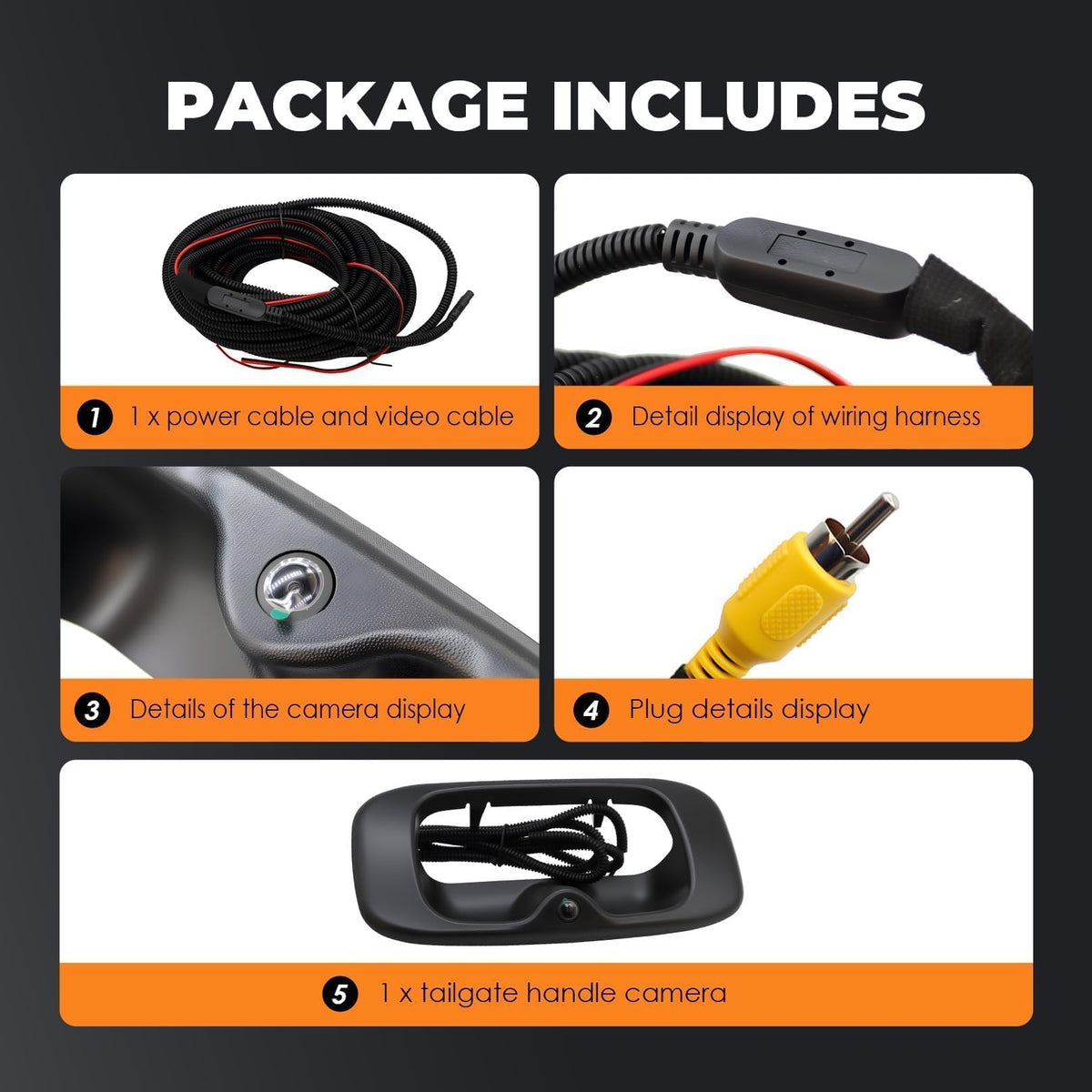Aspaton camera installs easily with universal connector