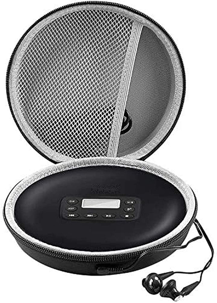 Asrnten front view of case showing zip closure and compact profile for secure transport