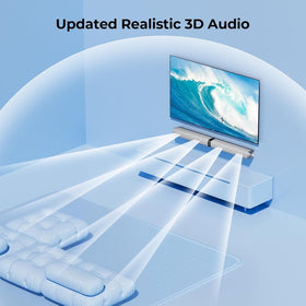 Assistrust sound bar with Bluetooth 5.3 and ARC simplifies wireless streaming and TV control