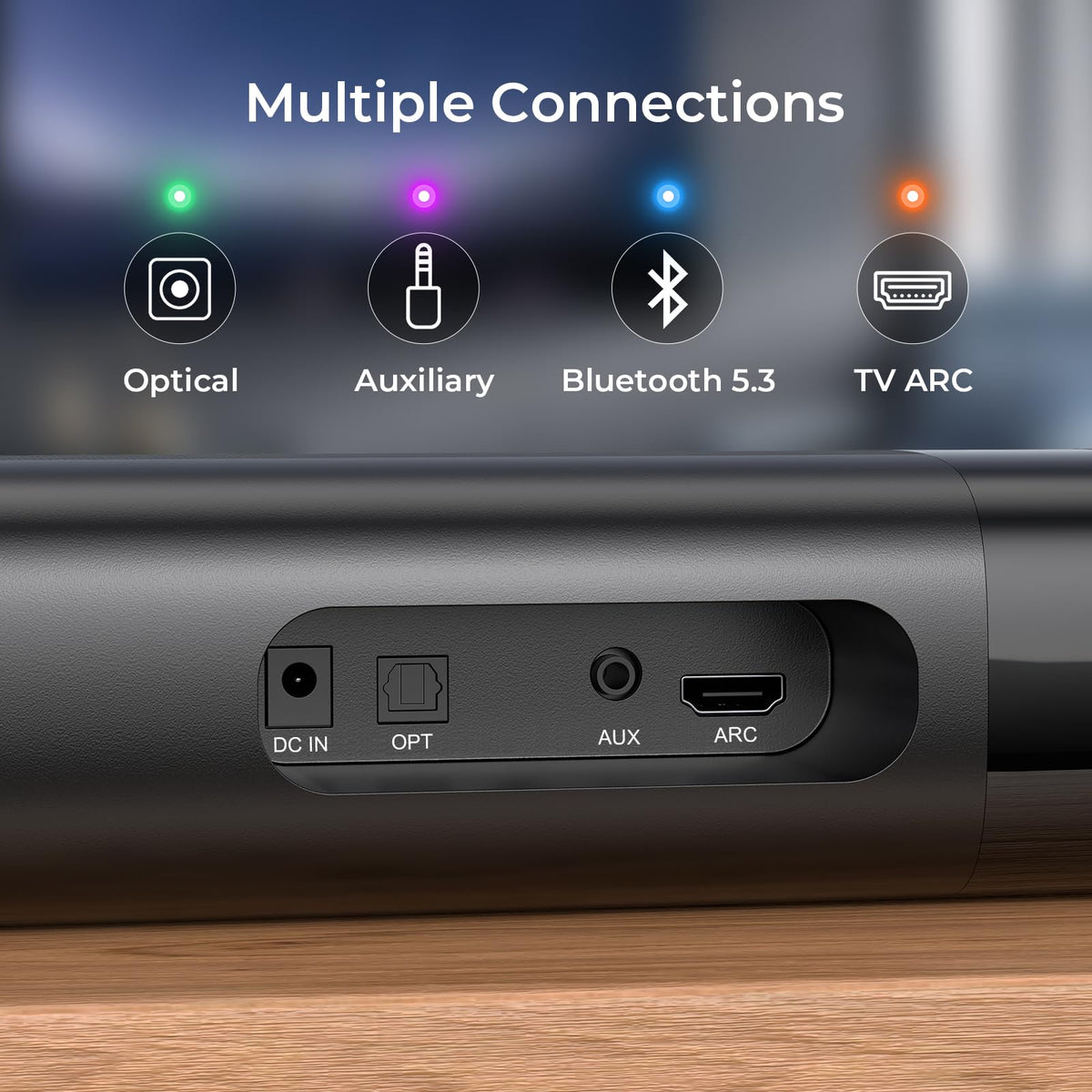 Assistrust EQ modes tailor sound for movies, music, or news with natural dialogue