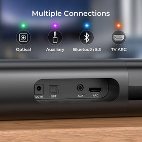 Assistrust EQ modes tailor sound for movies, music, or news with natural dialogue