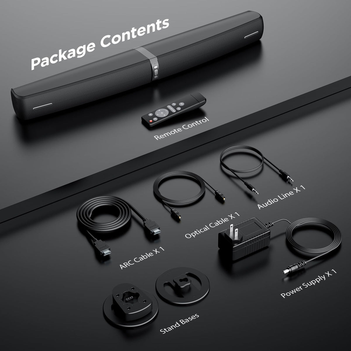 Assistrust Sound Bar includes an extended warranty and 24/7 support.
