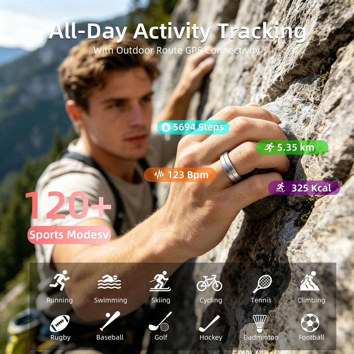 Gesture photo mode captures moments with a simple finger gesture.
