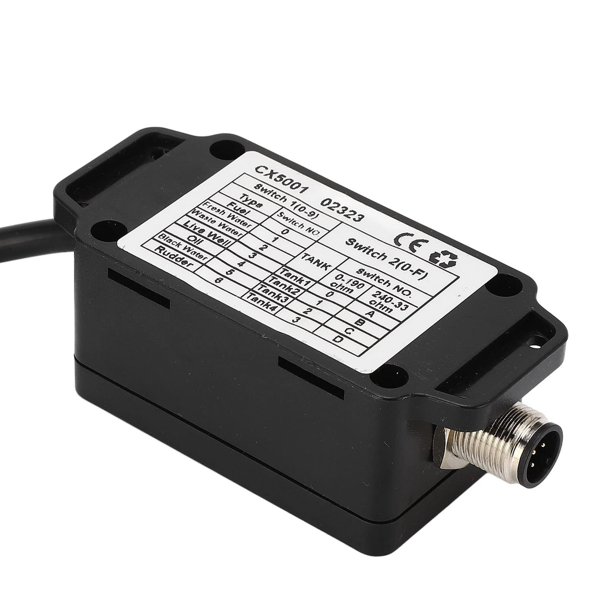 Astibym NMEA2000 converter rugged metal housing withstands harsh marine conditions.