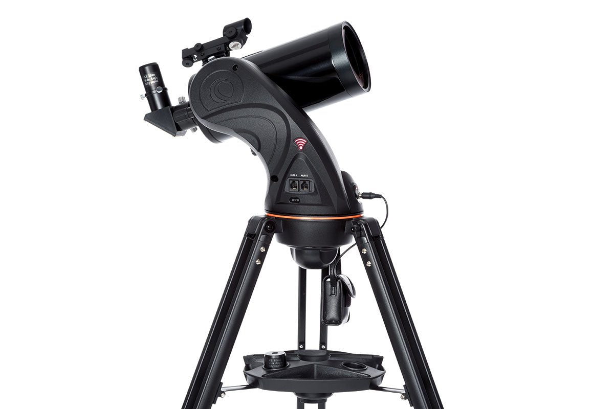 Celestron AstroFi 102 fully coated optics deliver sharp lunar and planetary views.