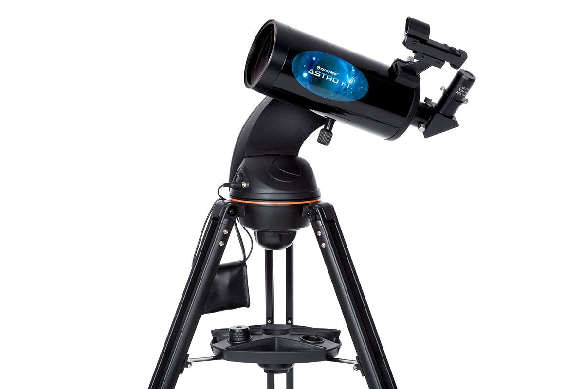 Celestron AstroFi 102 wireless control enables smartphone-guided sky navigation.