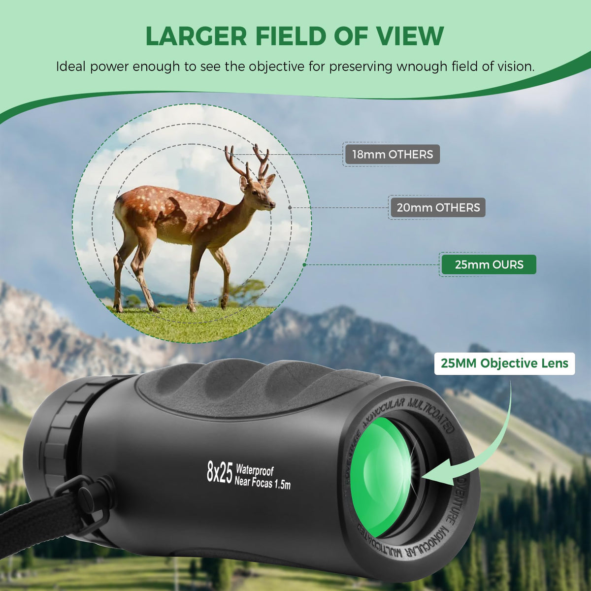 Astromania focus wheel detail offering quick, one-handed focusing advantage