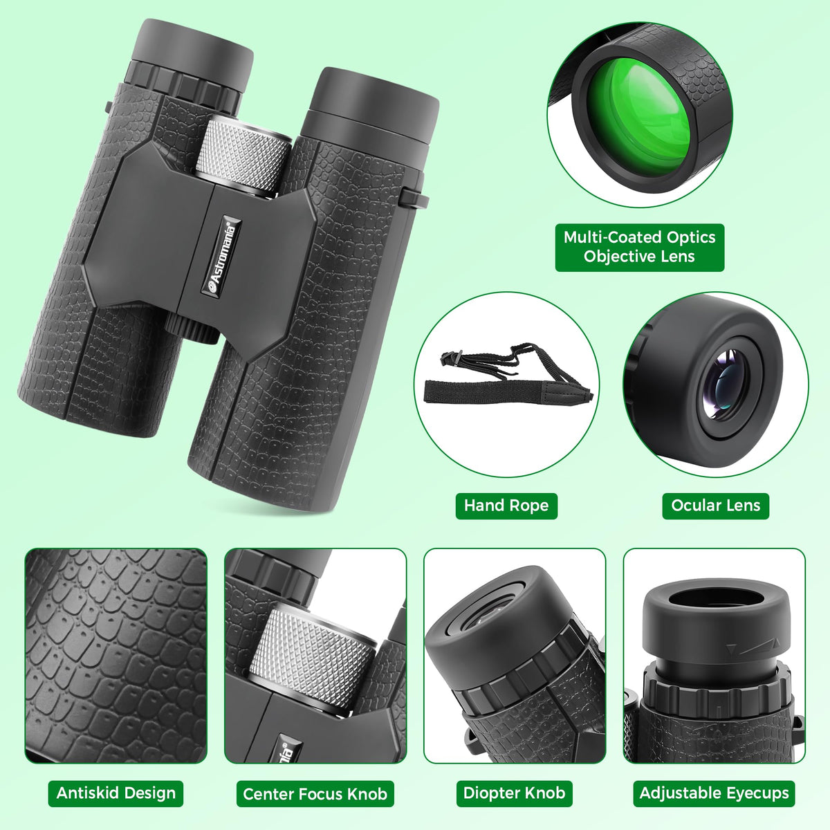 Astromania side profile with rubber armor offering secure grip and shock protection