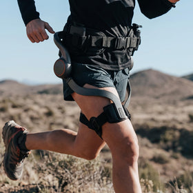 AstroShell exoskeleton with dual battery for extended outings and reliable power.