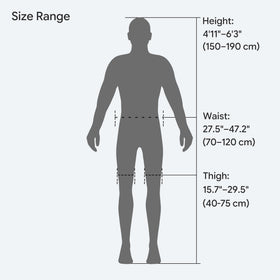 AstroShell exoskeleton adjustable fit with secure waist support.