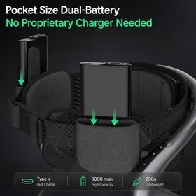 AstroShell exoskeleton side view highlights lightweight magnesium frame.