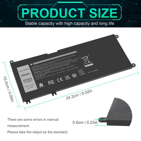 ASUNCELL 56Wh battery for Dell G5 15-5587 delivers reliable power on the go