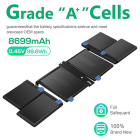ASUNCELL replacement battery in packaging, OEM compatibility and safety features
