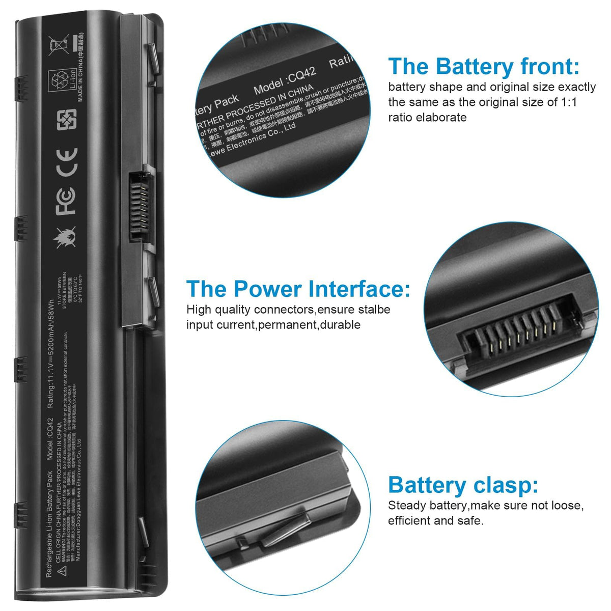 ASUNCELL battery packaging box displaying protective design