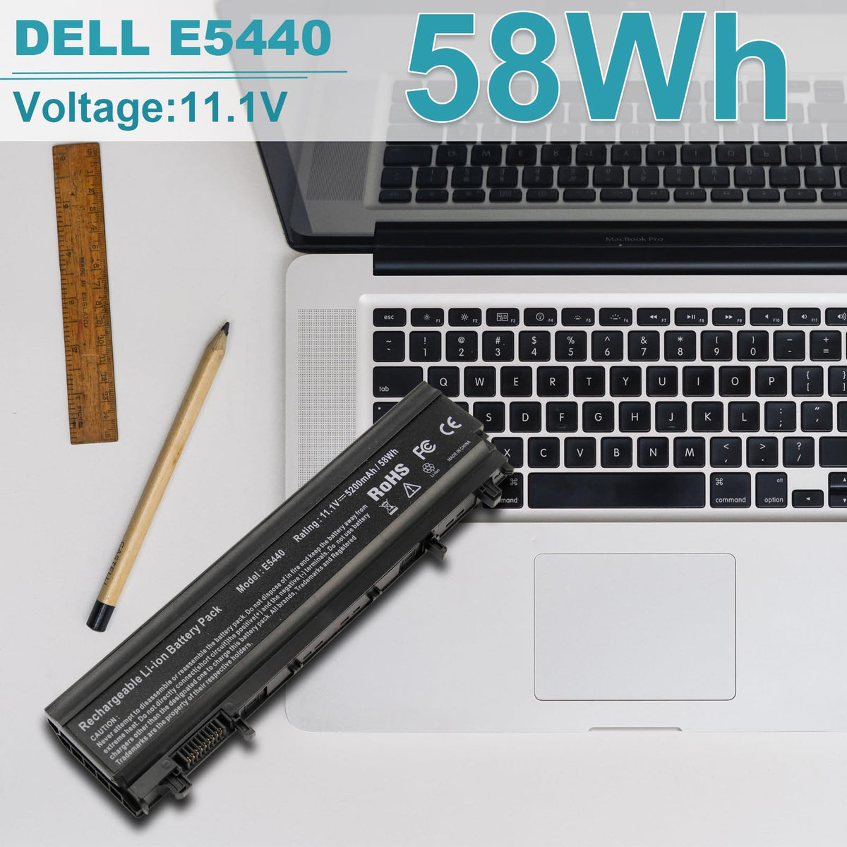 ASUNCELL VVONF and VV0NF variants for Latitude models providing reliable replacement power.