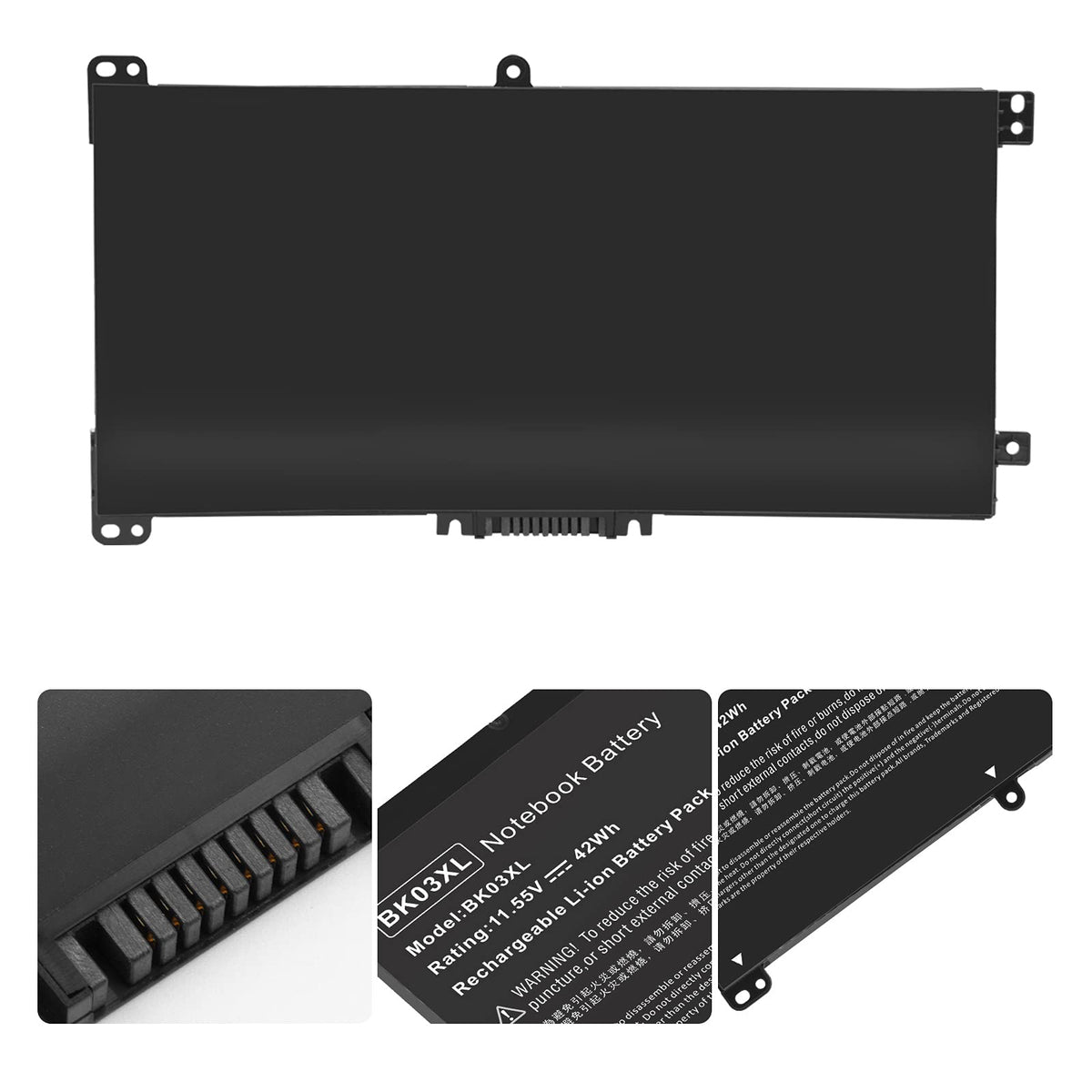 ASUNCELL BK03XL compatibility list helps identify supported HP Pavilion models.
