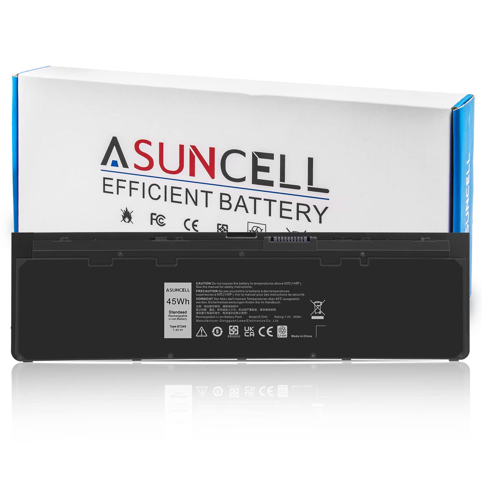 ASUNCELL Dell Latitude E7240/E7250 battery inner view for replacement clarity