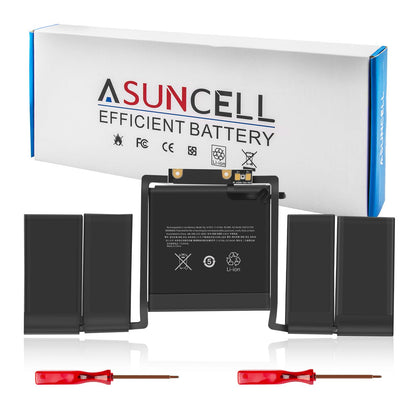 ASUNCELL front packaging showing battery and model compatibility benefit