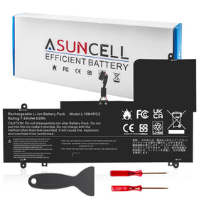 ASUNCELL L15L4PC2 battery front view showing reliable power for Ideapad Yoga