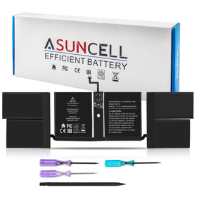 ASUNCELL MacBook Pro A2442 battery front view for 14-inch model, reliable power on the go.