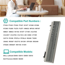 ASUNCELL Precision M2400 battery detail highlights robust 5200mAh capacity.