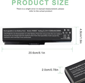 ASUNCELL PA3817U-1BRS battery for M645 series with safety features.