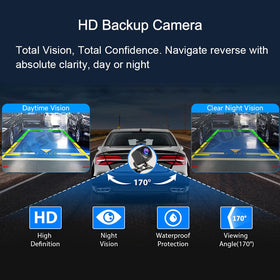 ASURE HD backup camera improves parking and rear awareness