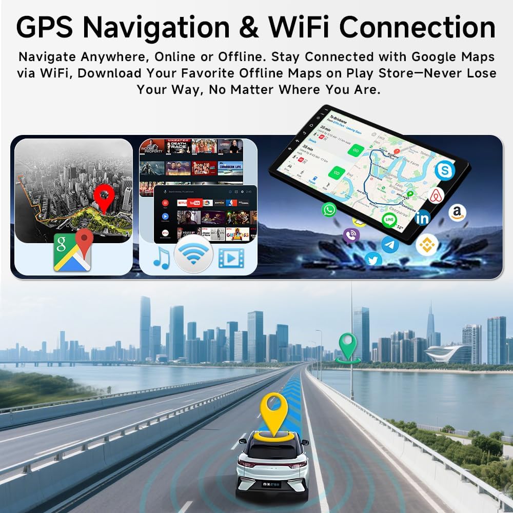 ASURE 4+64G Android 15 powers fast multitasking on the road