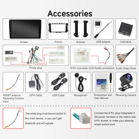 ASURE rear camera support helps you use the screen for safe parking