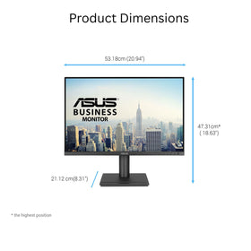 VESA mounting enables space-saving, flexible installation options.