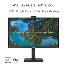 ASUS BE249QFK stereo speakers built-in for video conferences