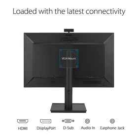 ASUS BE249QFK ergonomic tilt, swivel and pivot features