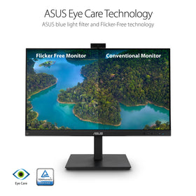ASUS BE279QSK versatile ports enable easy multi-device connectivity.